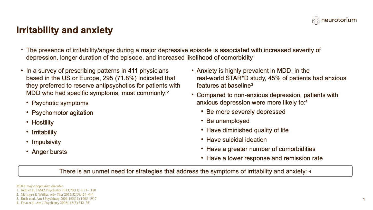 Major Depressive Disorder – Treatment Principles – slide 42